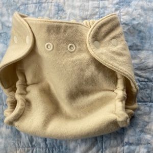 Babee Greens size small wool diaper cover